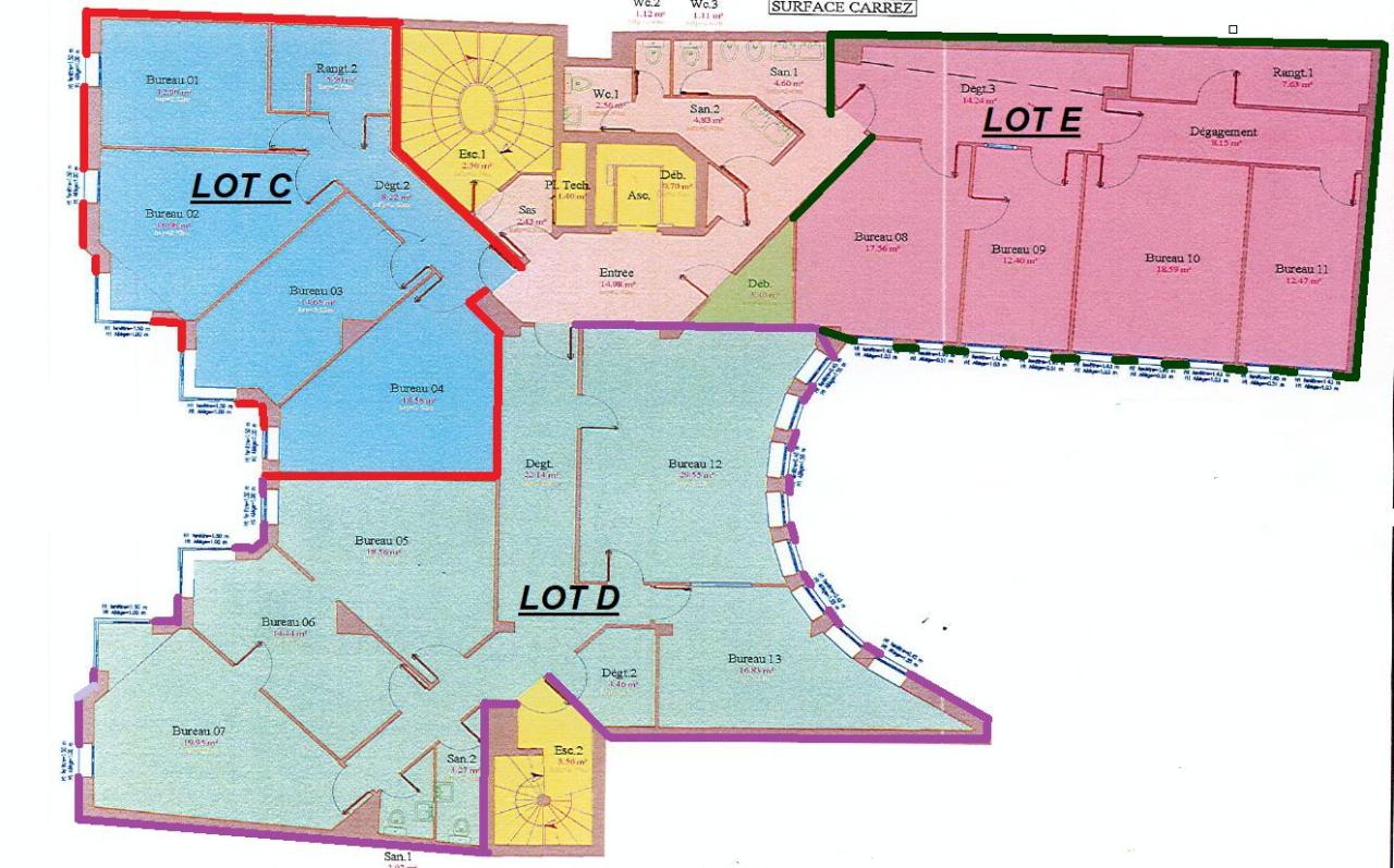 Bureau Metz 524m² Location bureau Metz Moselle OLBUR2111721 10